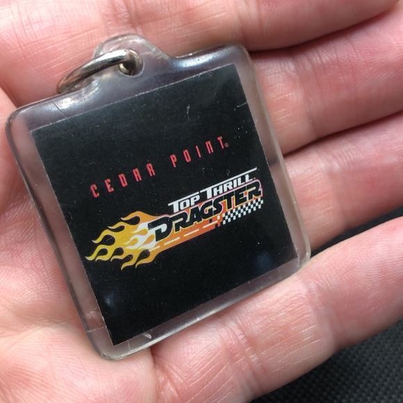 Cedar Point- Top Thrill Dragster Key Chain - Picture 4 of 9